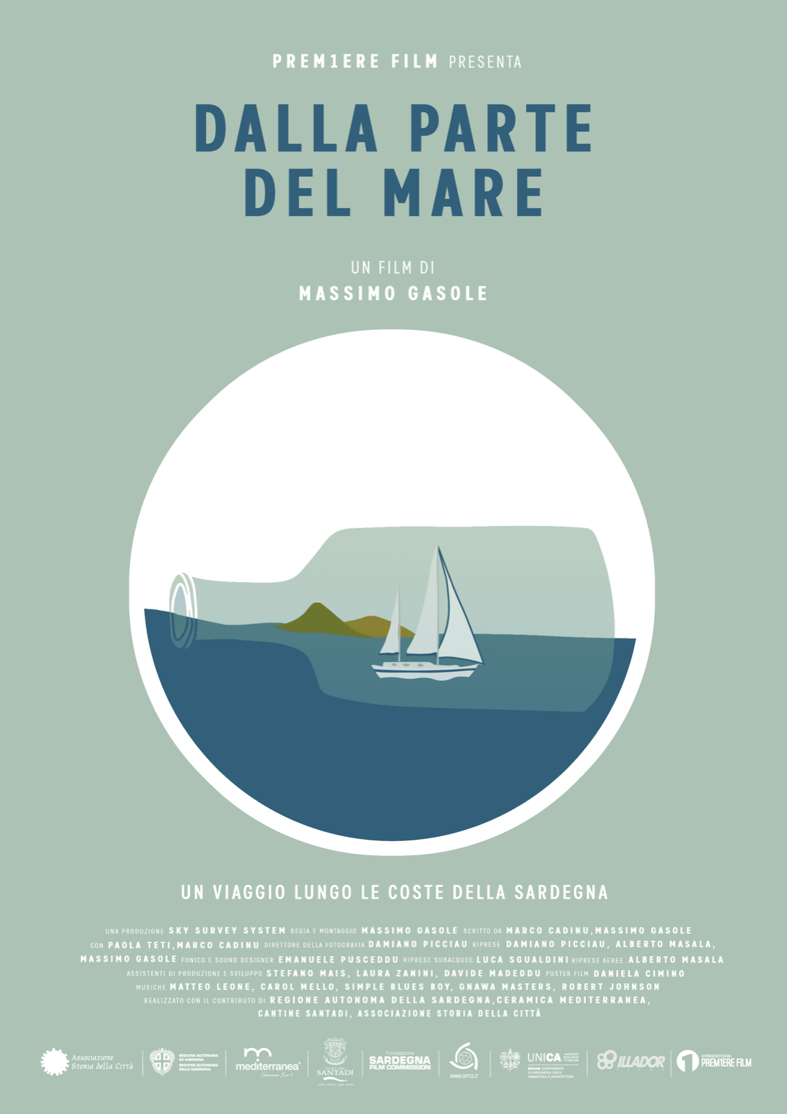 Copertina di «Dalla parte del mare. Un viaggio lungo le coste della Sardegna»